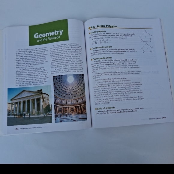 Plane Geometry Textbook Set with Solution Key - Picture 3 of 12